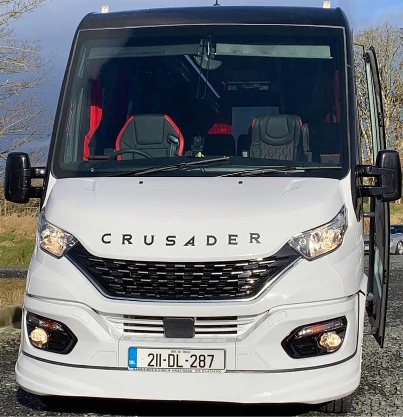 Crusader Wheelchair accessible midi-coach for hire from Curran Coaches, Kilcar, County Donegal, Ireland