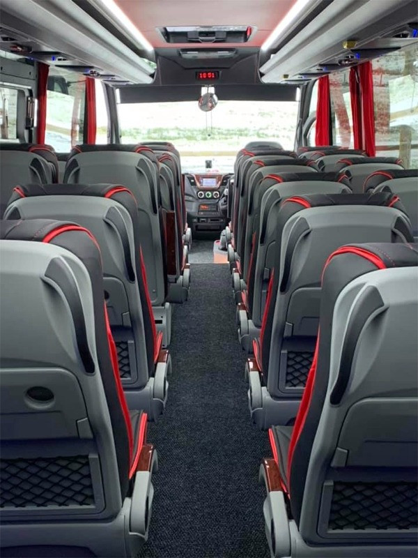 Crusader Wheelchair accessible midi-coach for hire from Curran Coaches, Kilcar, County Donegal, Ireland