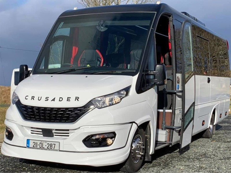 Crusader Wheelchair accessible midi-coach for hire from Curran Coaches, Kilcar, County Donegal, Ireland
